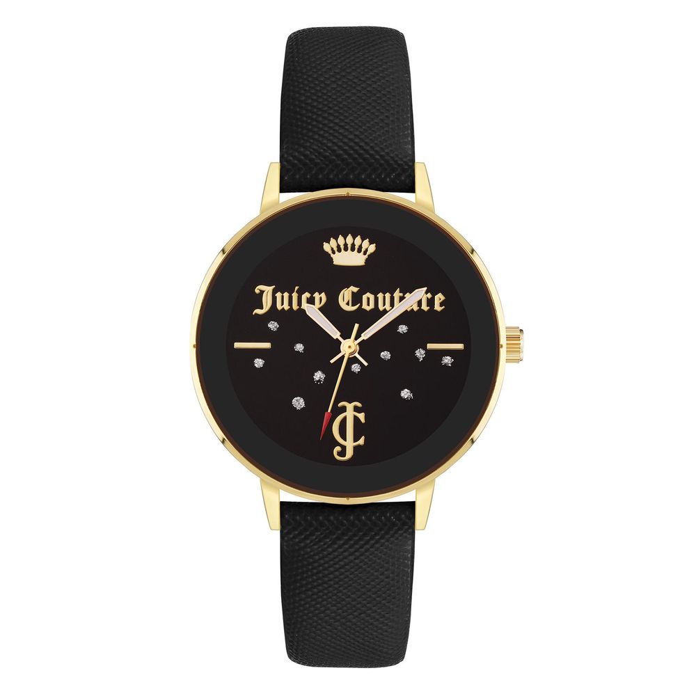 Black Plastic Dress Watch