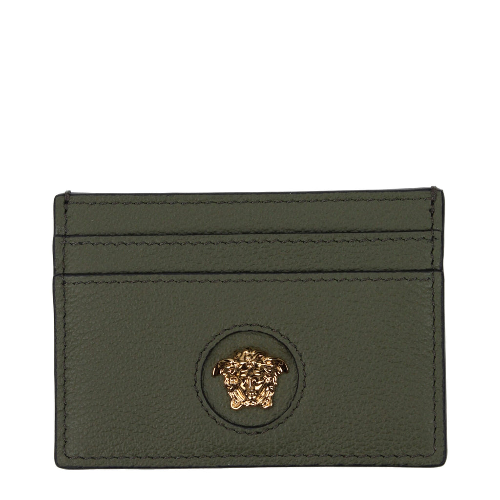 Green Leather Cardholder