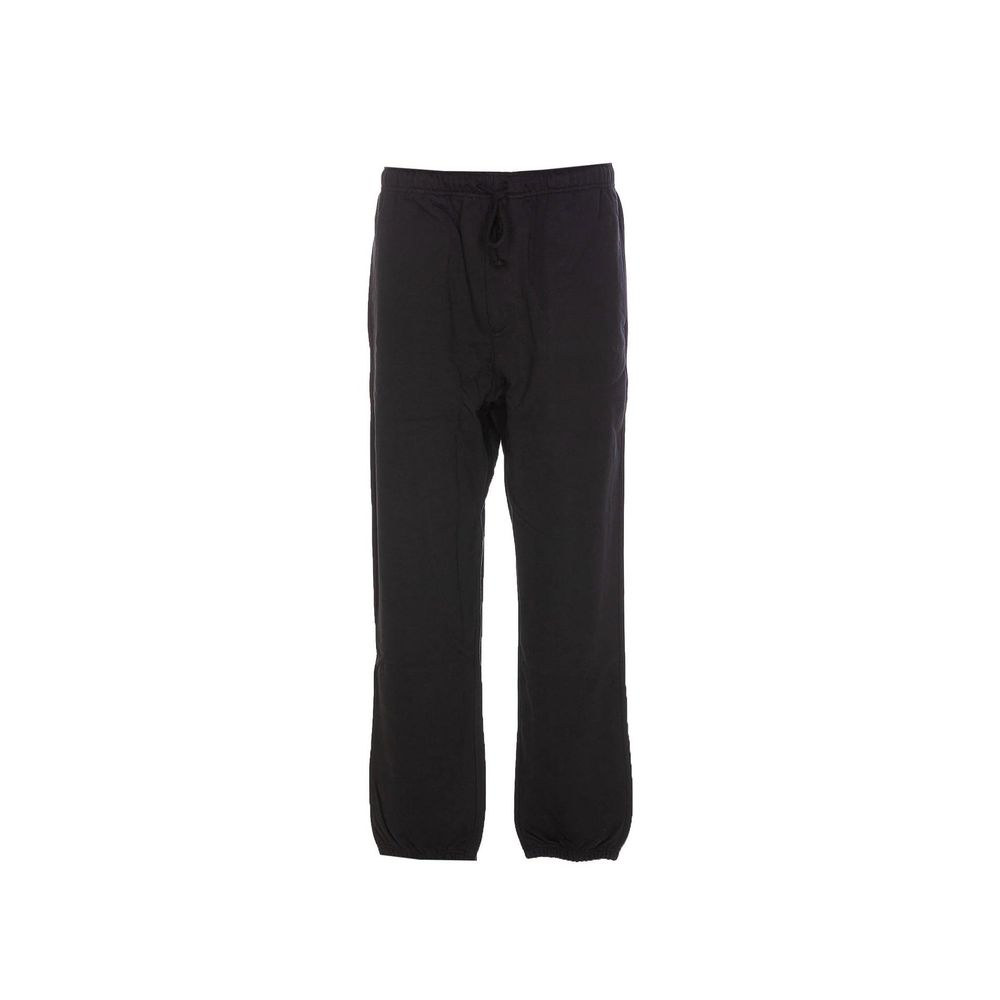 Black Cotton Joggers (Workout Pants)