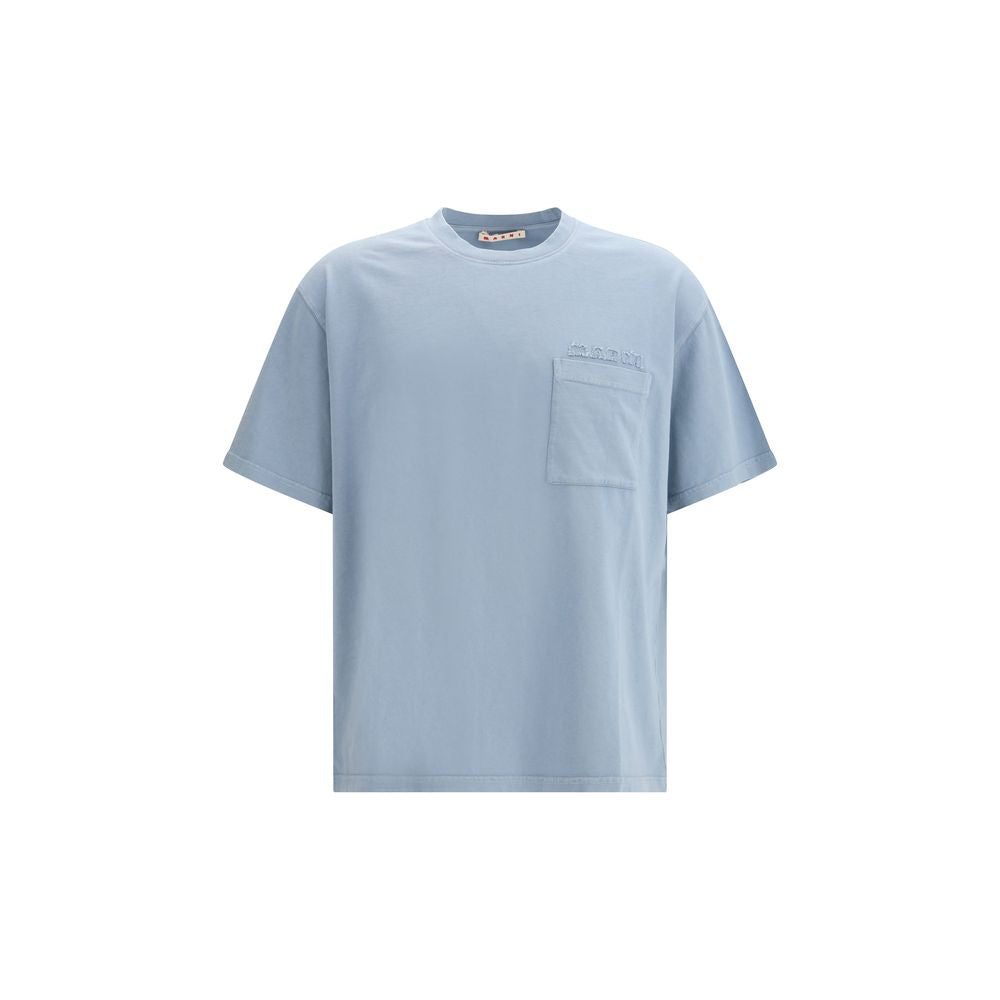 Light Blue Cotton T-Shirt