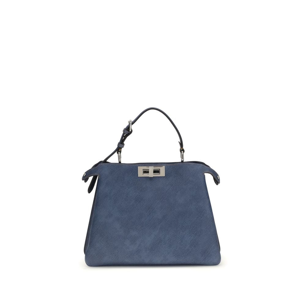 Blue Calf Leather Bos Taurus Shoulder Bag