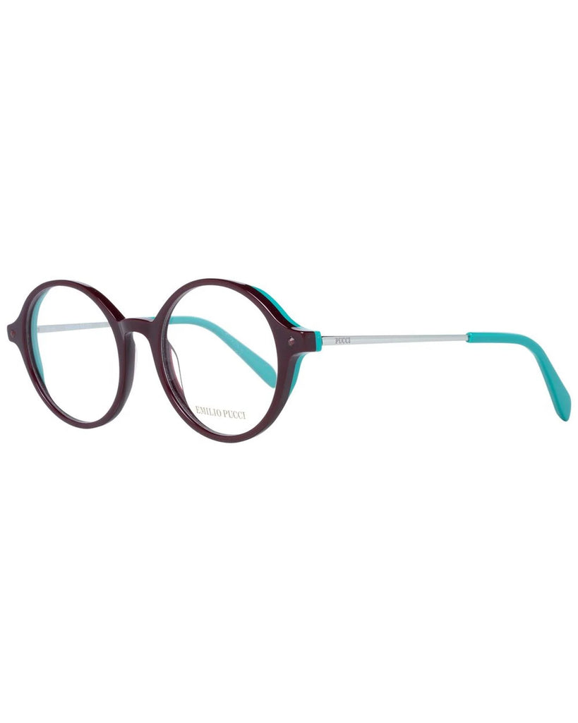 Burgundy Plastic Glasses (Frames)