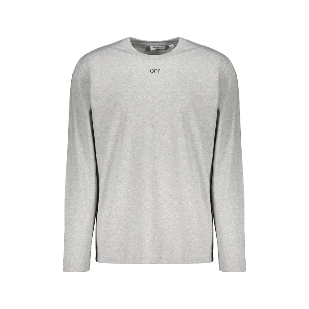 Gray Cotton T-Shirt