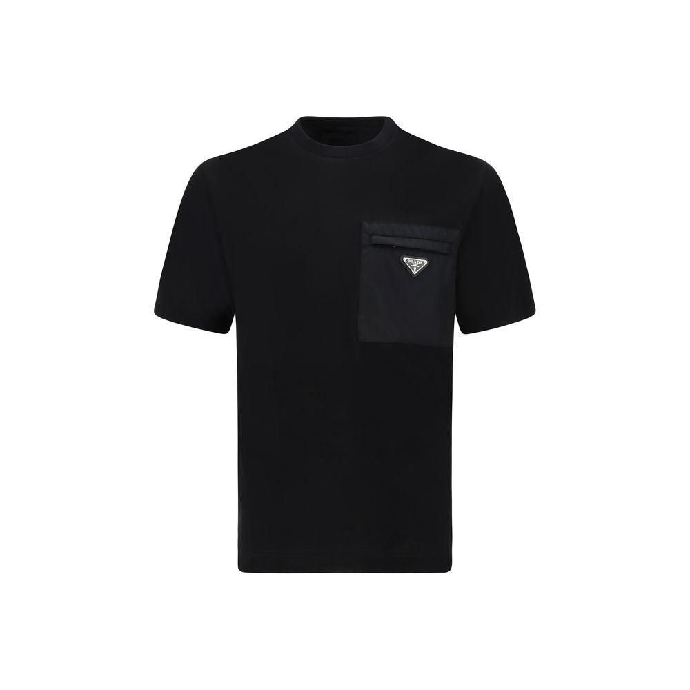 Black Cotton T-Shirt