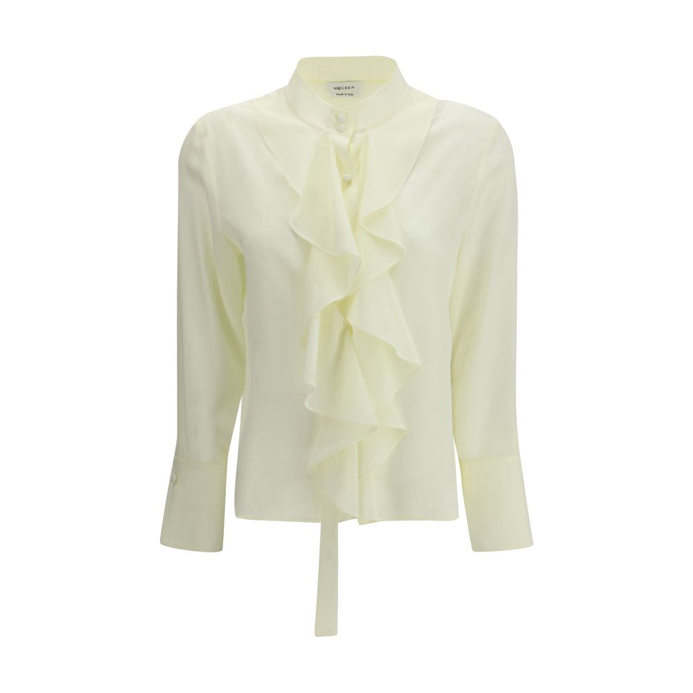 Bicolor Silk Shirt