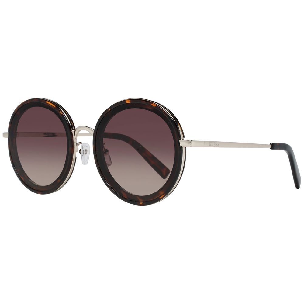 Brown Metal Sunglasses
