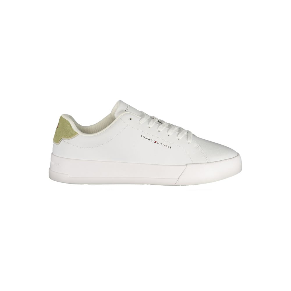 Bianco Poliuretano Uomo Sneaker