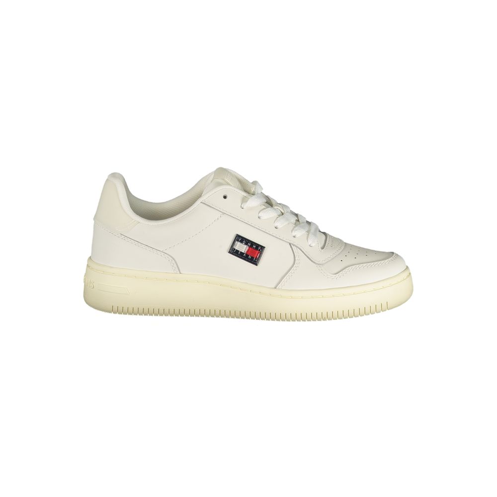 Bianco Poliuretano Donna Sneaker
