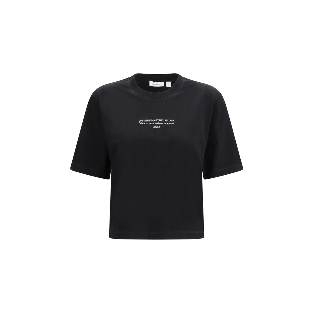 Black Cotton T-Shirt
