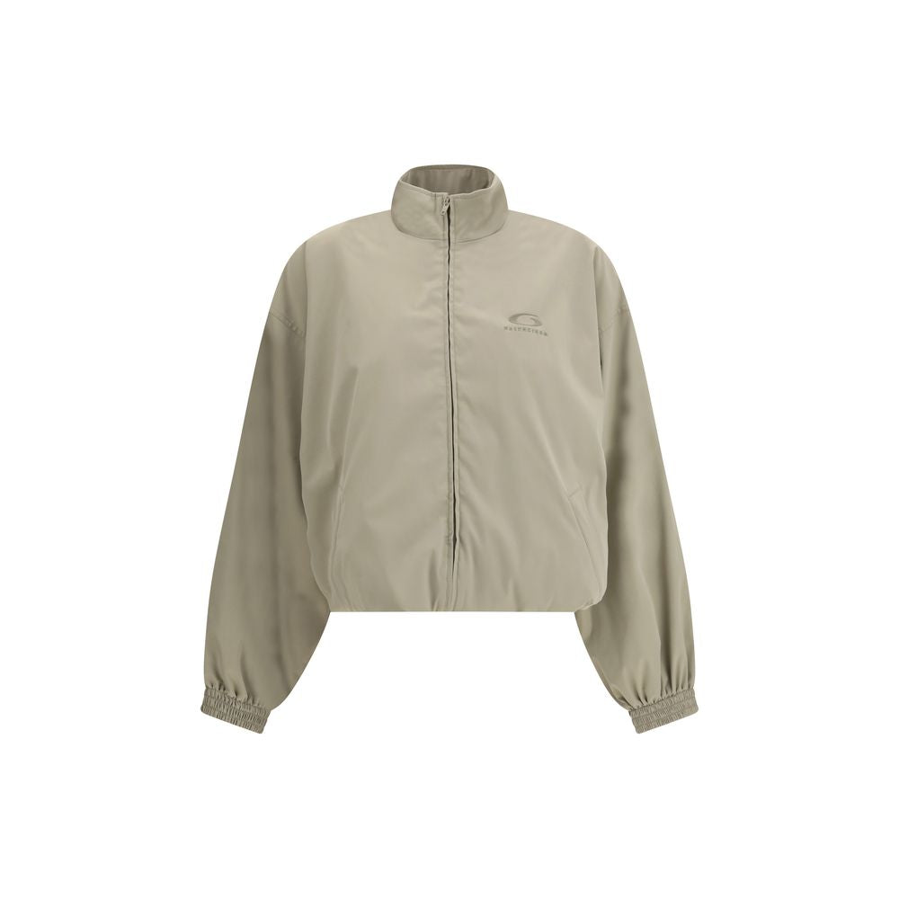 Beige Polyester Sweatshirt