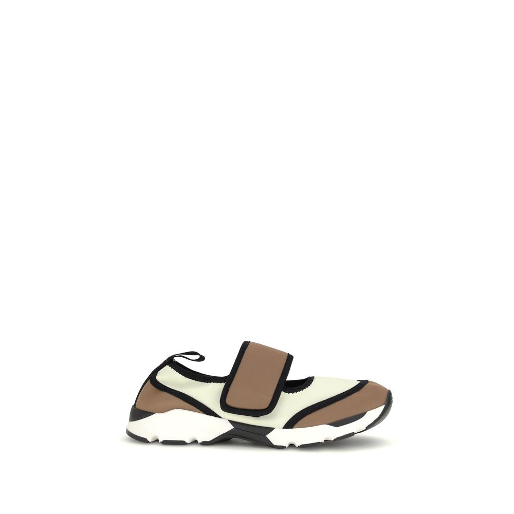 Multicolor Polyamide Athletic Sneakers