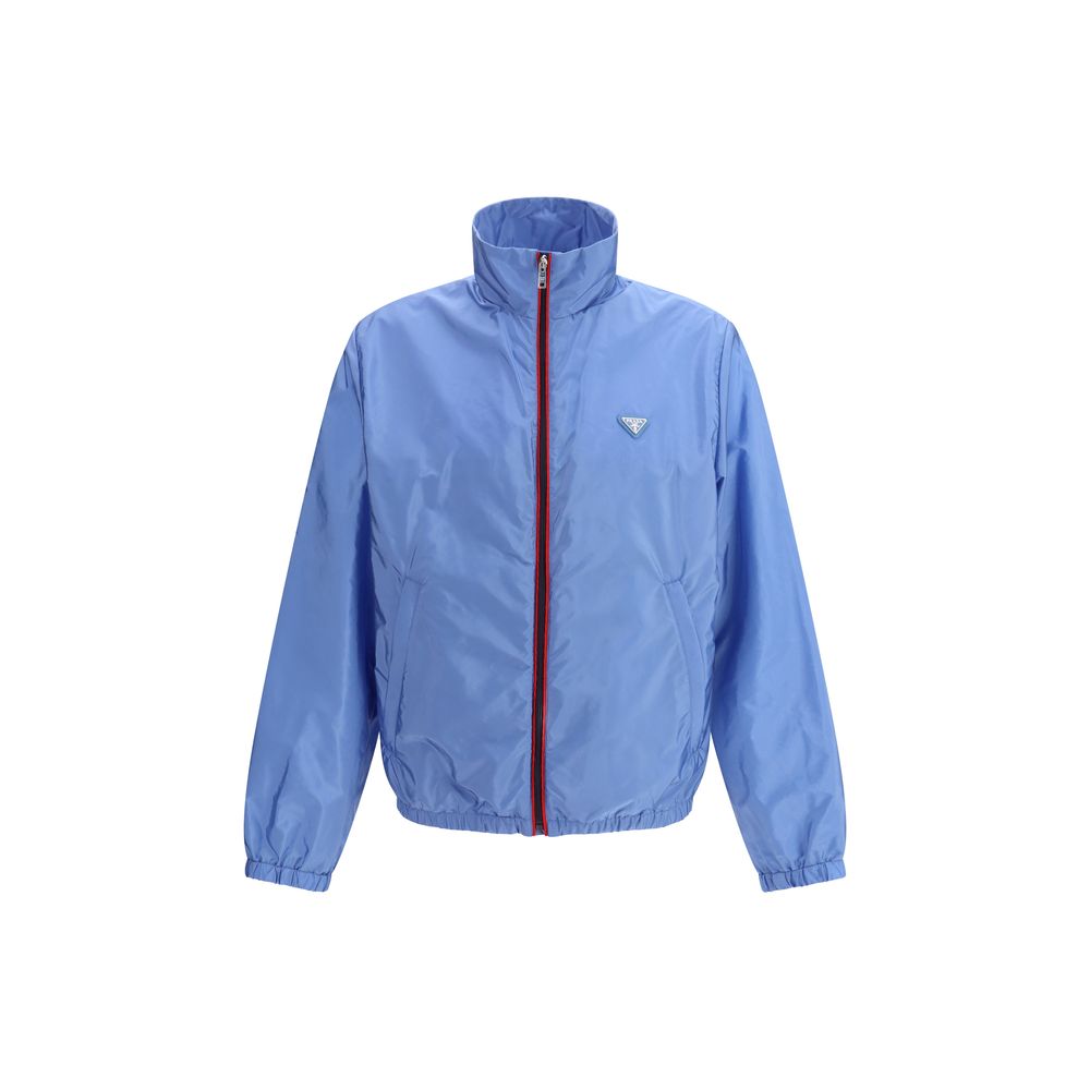 Light Blue Recycled Polyamide Shell Jacket