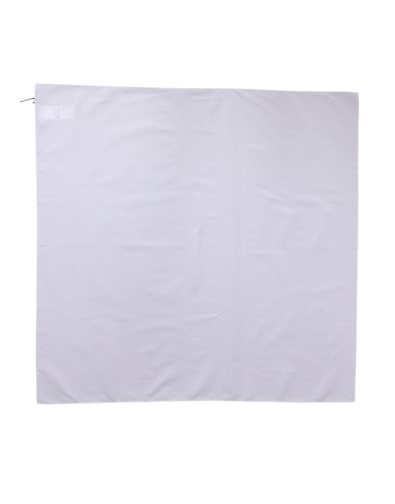 White Cotton Wrap Square Shawl Stole 71cm x 70cm  Scarf