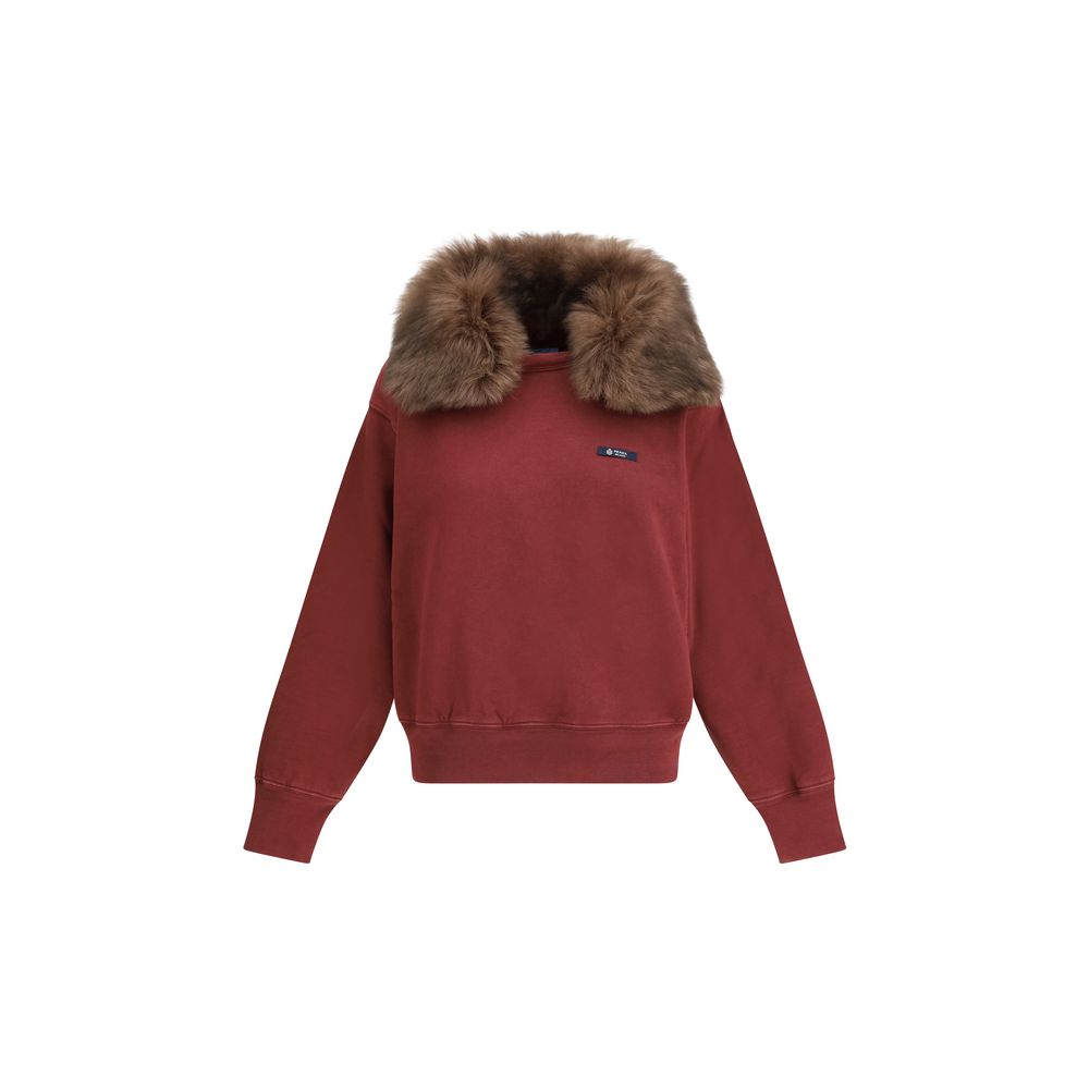 Bordeaux Cotton Sweatshirt
