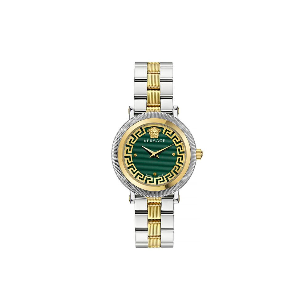 Gray Stainless Steel Dress Watch