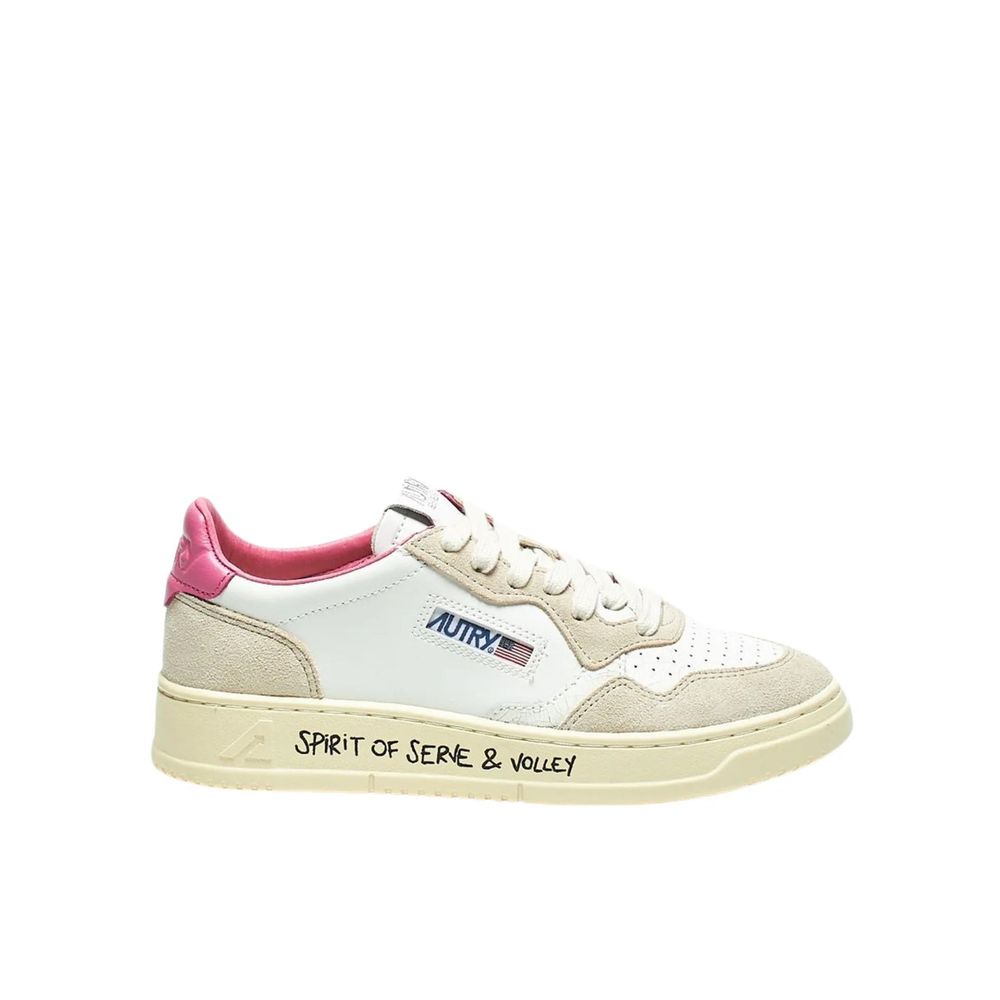 White Leather Sneakers