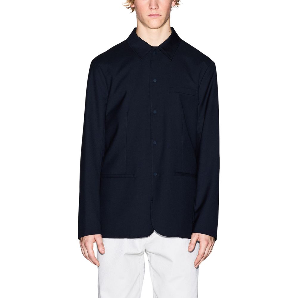 Black Polyester Blazer