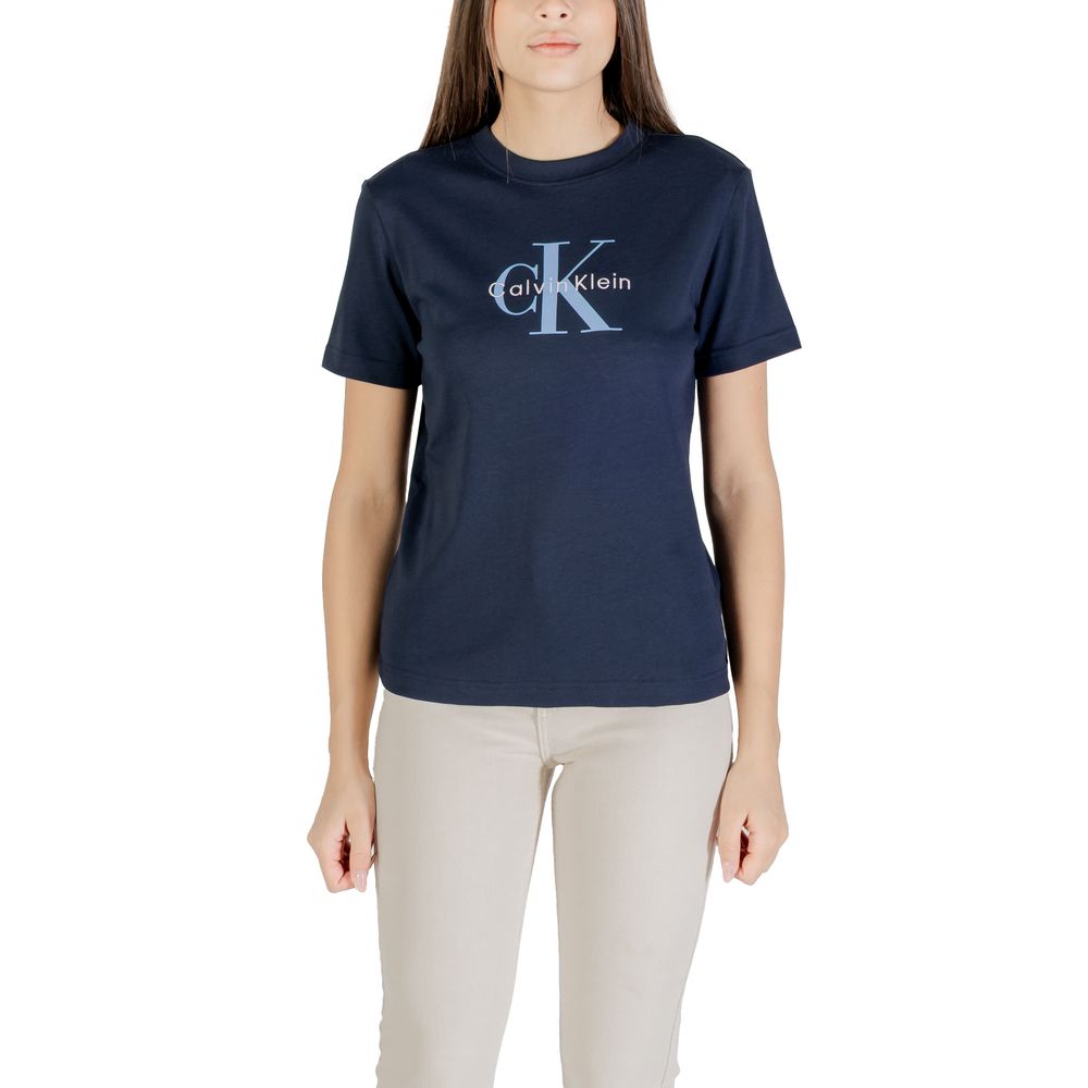 Blue Cotton T-Shirt