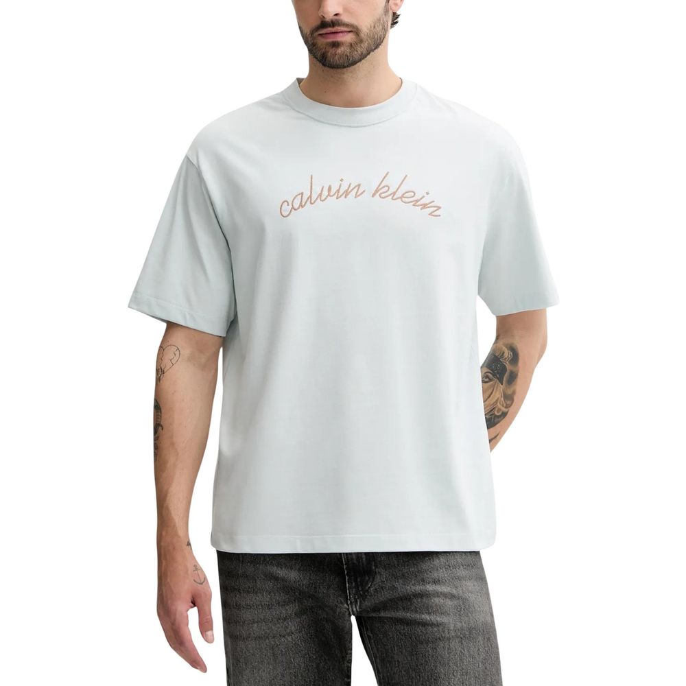 Blue Cotton T-Shirt
