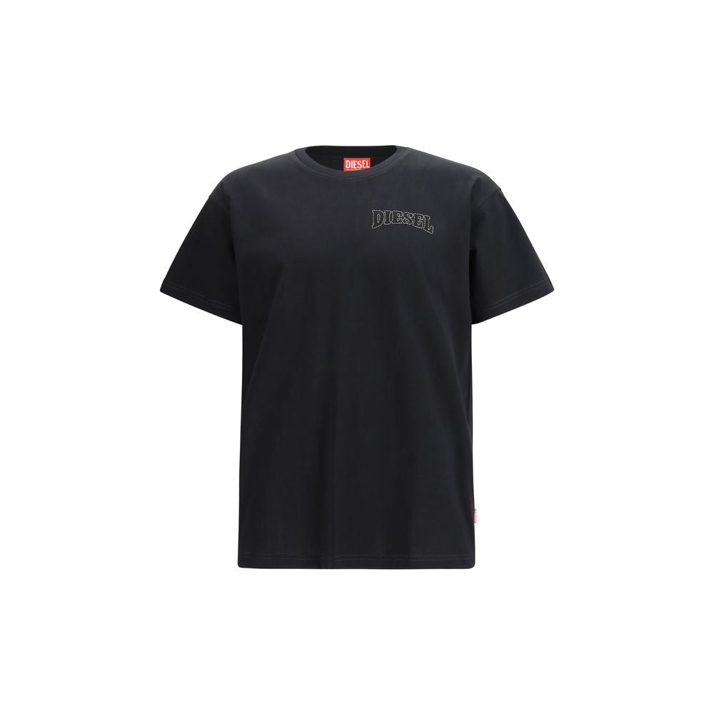 Black Cotton T-Shirt