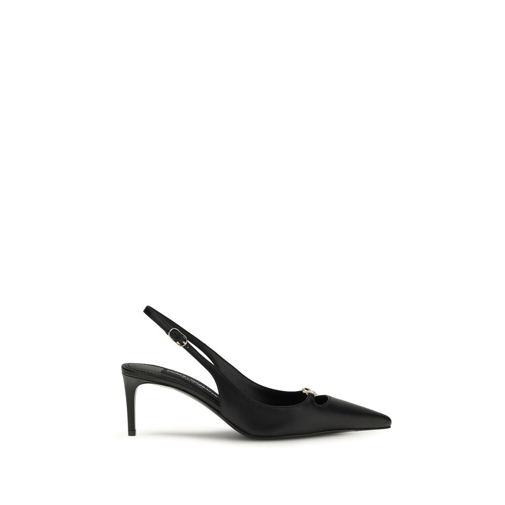 Black Calf Leather Bos Taurus Pumps
