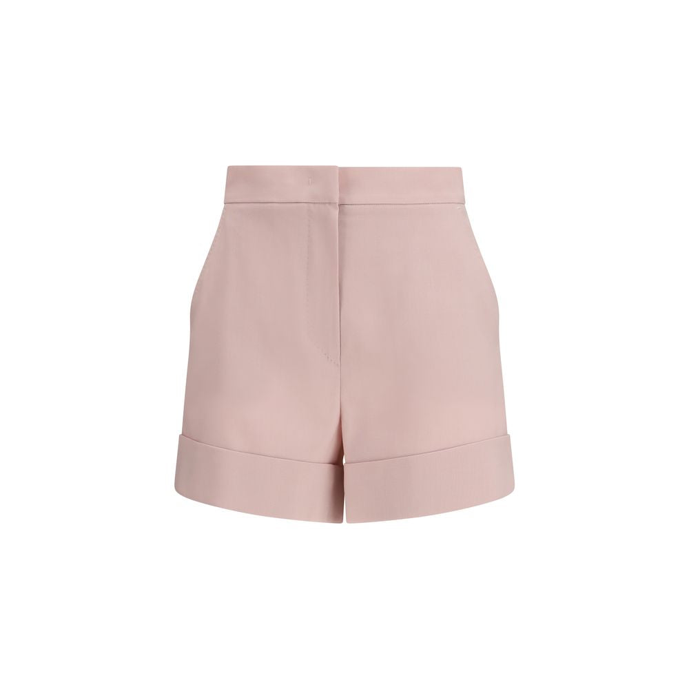 Multicolor Fleece Wool Bermuda Shorts