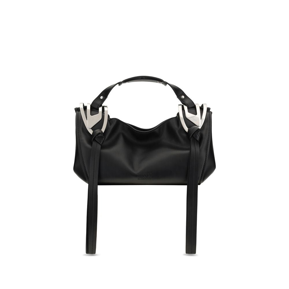 Black Calf Leather Bos Taurus Handbag