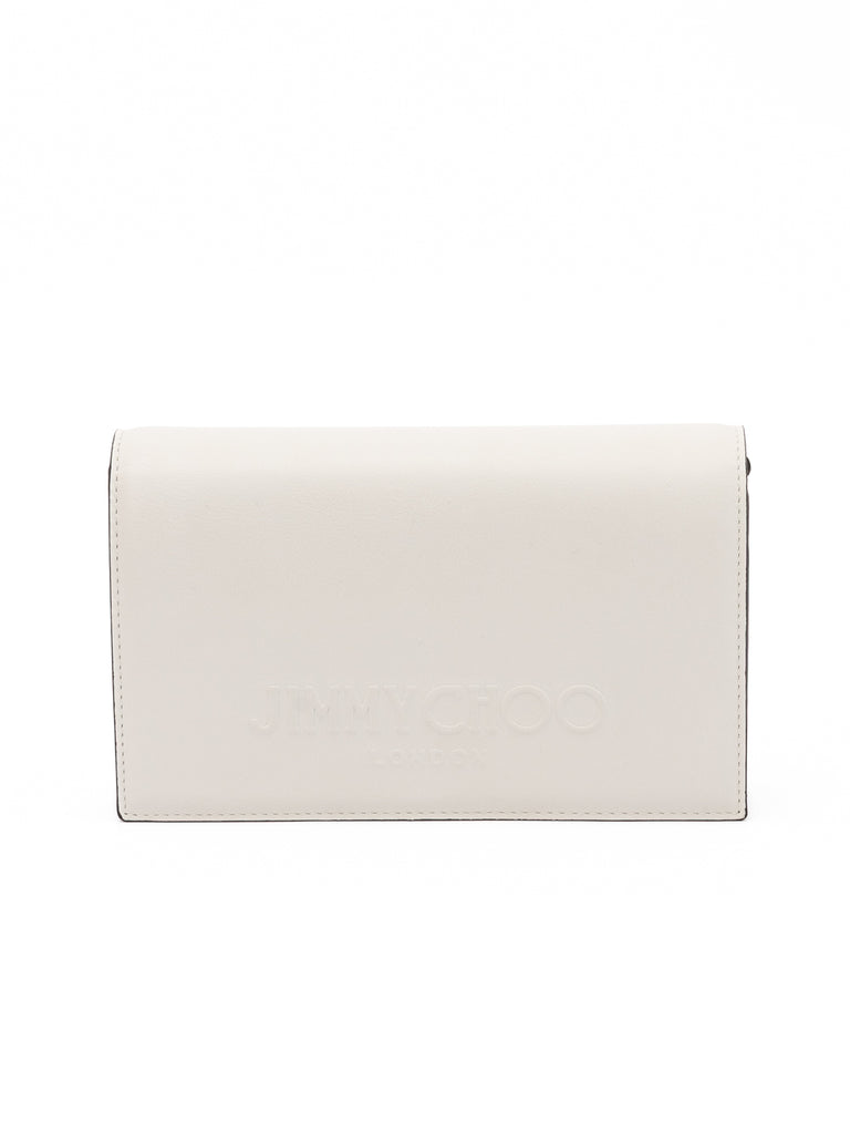White Avenue Leather Shoulder Strap Bag