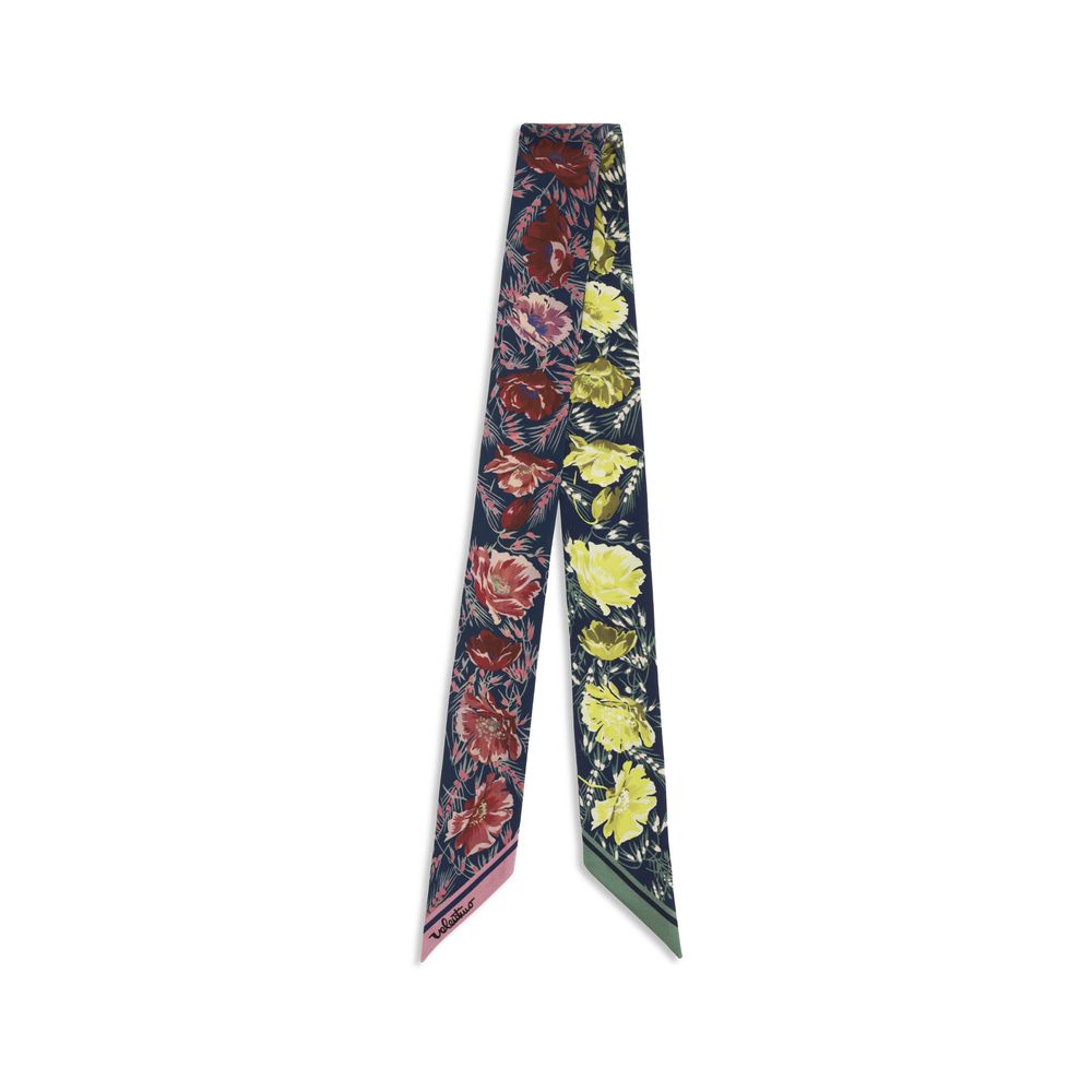 Multicolor Silk Scarf