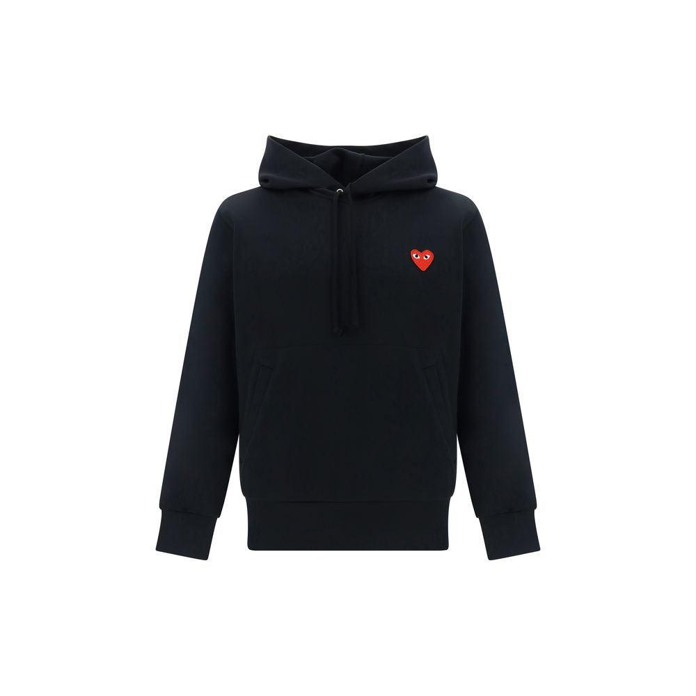 Black Polyester Sweatshirt