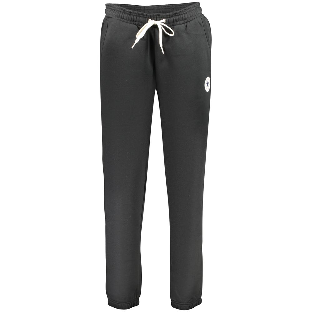 Black Cotton Joggers (Workout Pants)