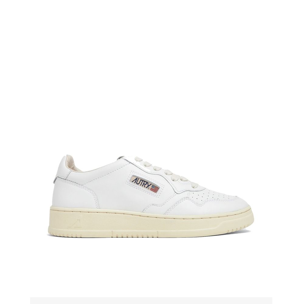 White Leather Sneakers