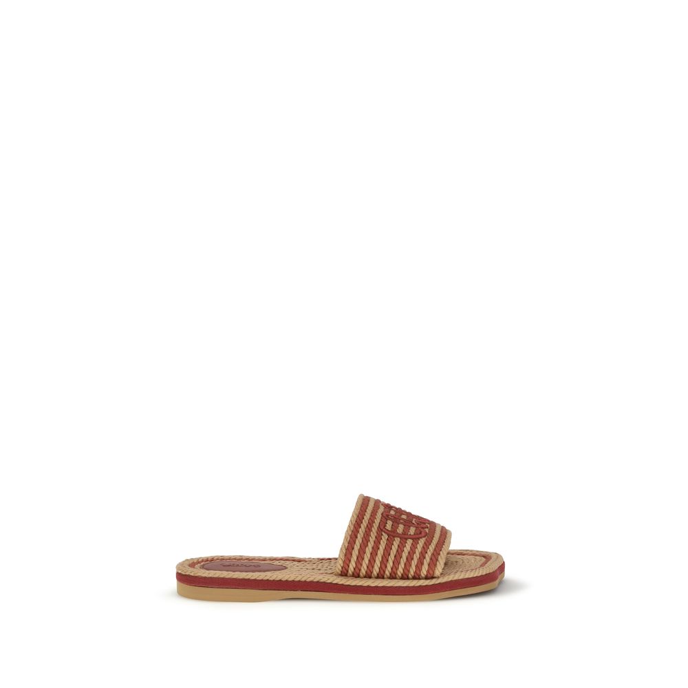 Brown Lamb Ovis Aries Aries Sandals