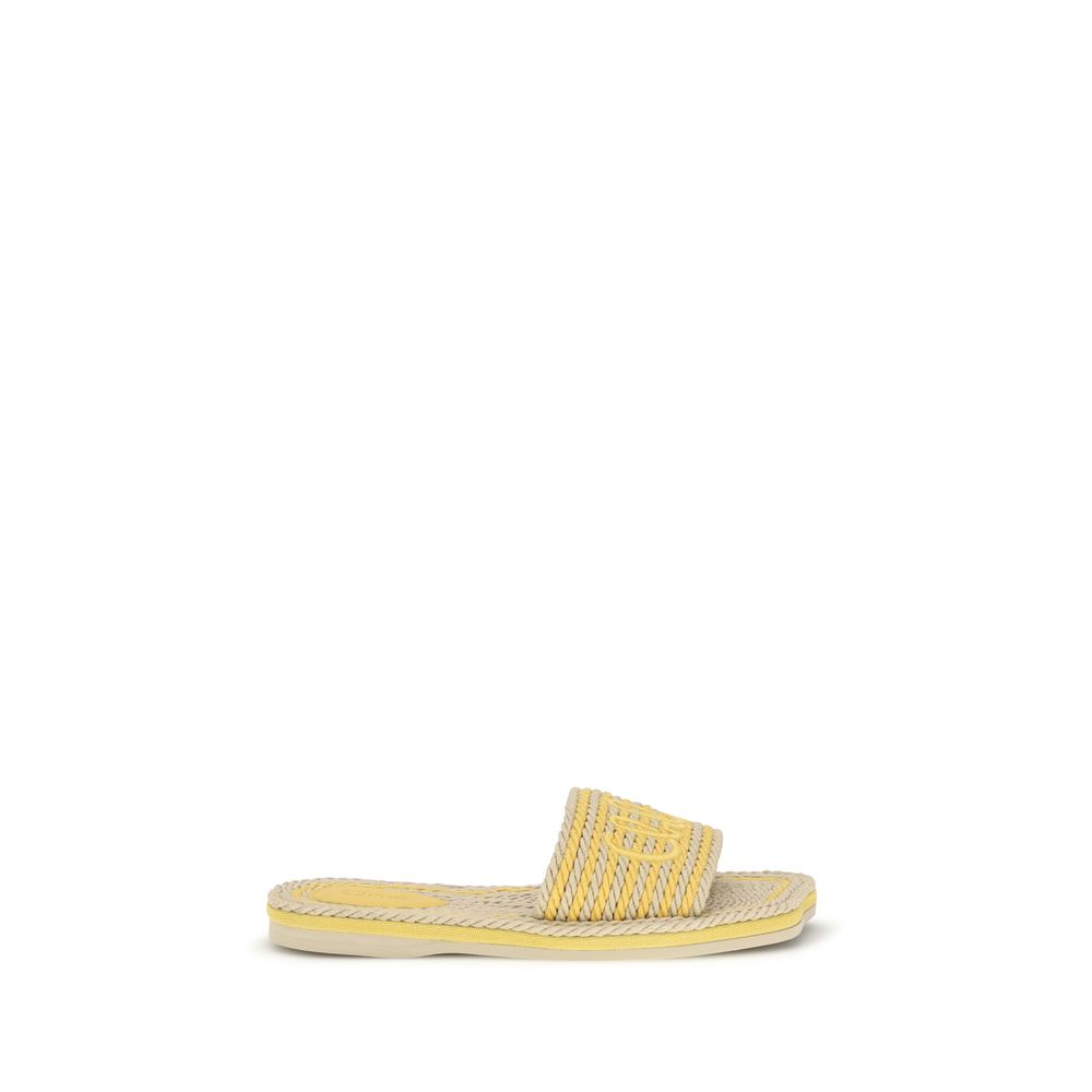 Beige Lamb Ovis Aries Aries Sandals