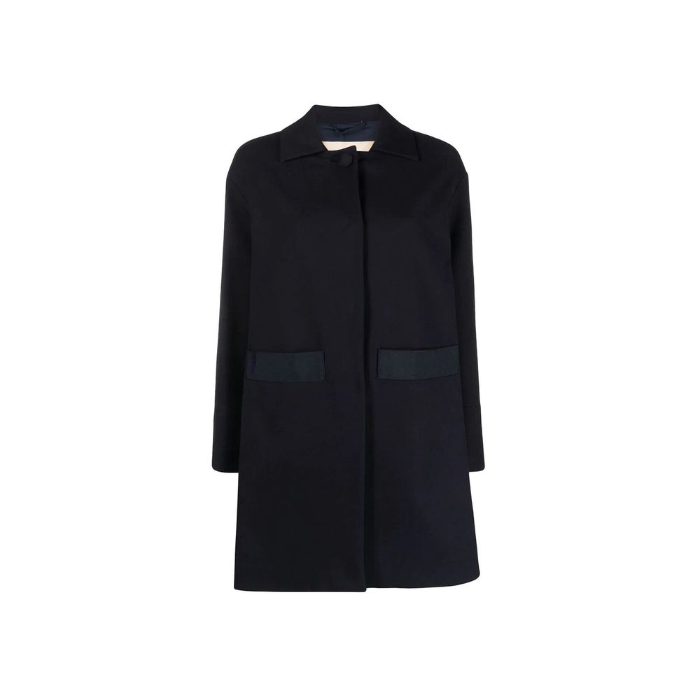 Blue Cotton Coat
