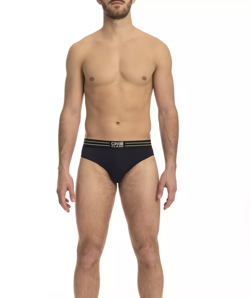 Blue Cotton Men's Underwear Pack