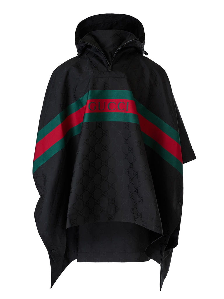 GG Jacquard Nylon Coat