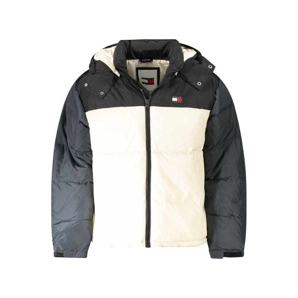 Black Recycled Polyester Men Jacket