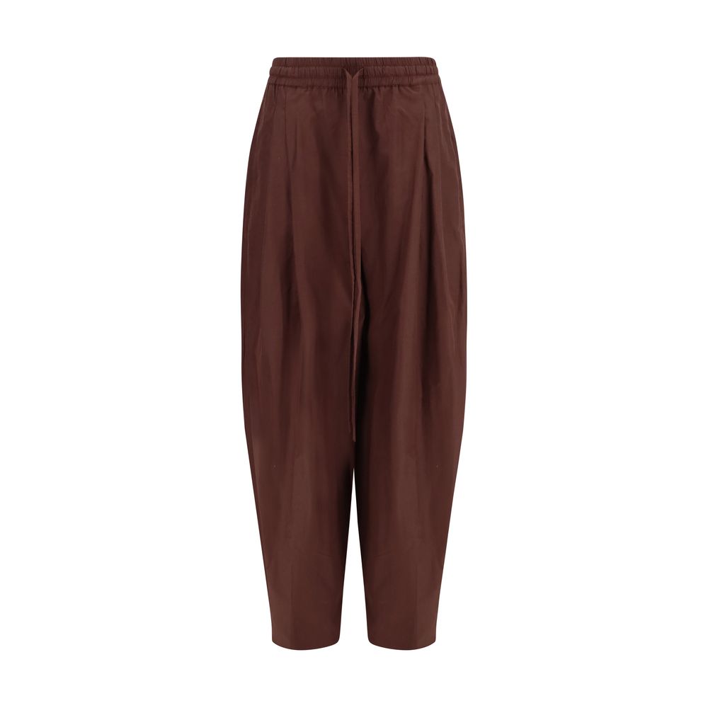 Pleated maxi Pants