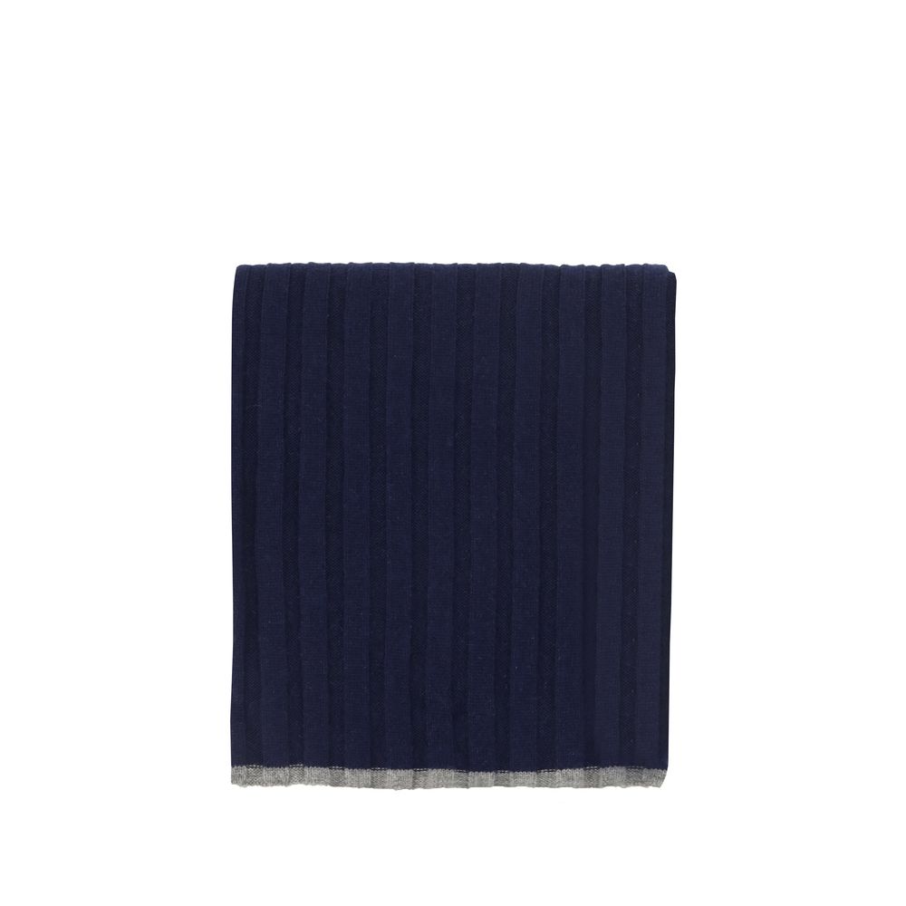 Blue Cashmere Scarf