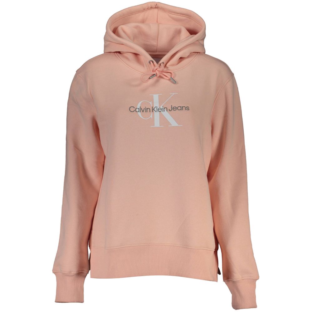 Pink Cotton Women Sweater