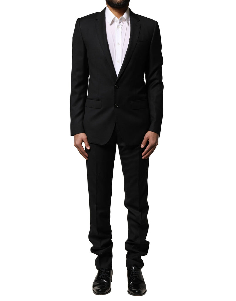 Blue MARTINI Wool Formal 2 Piece Suit