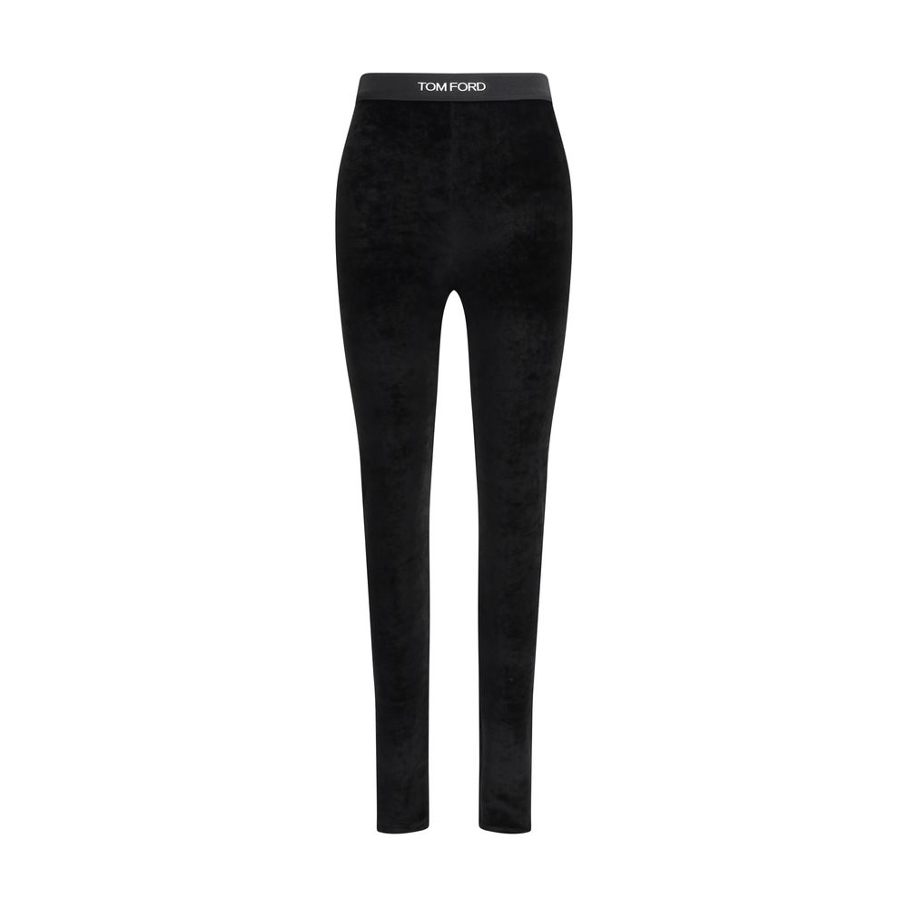 Black Triacetate Leggings