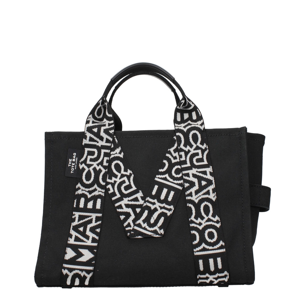 Black Fabric Handbag