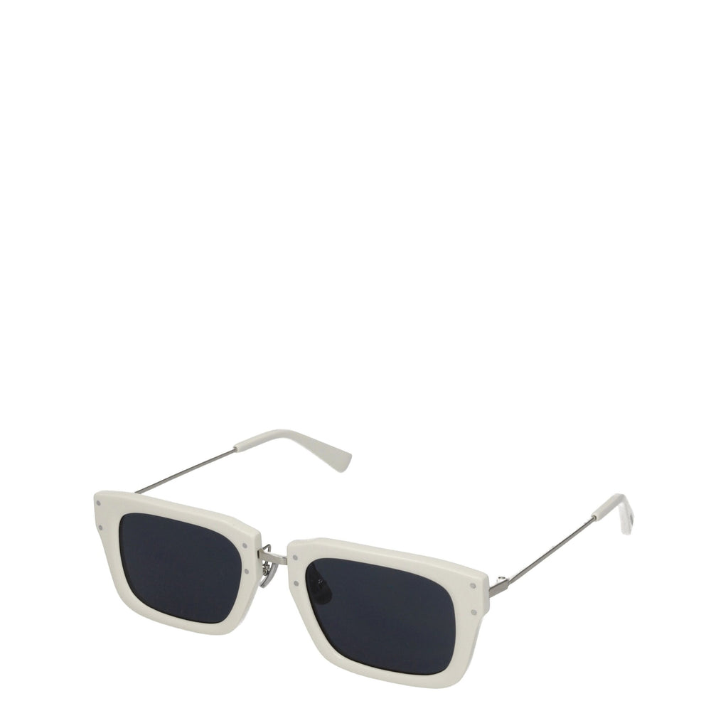 White Acetate Sunglasses