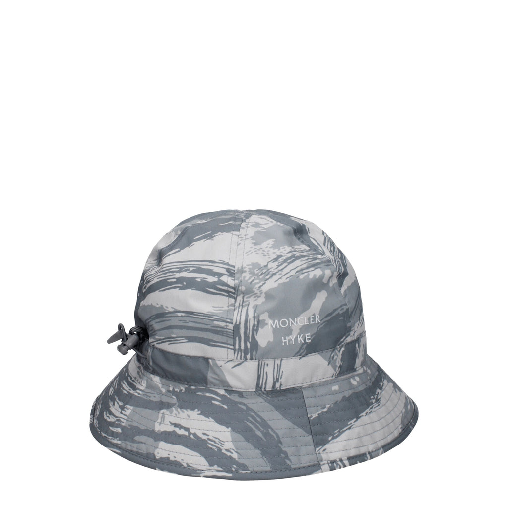Gray Polyester Bucket Hat