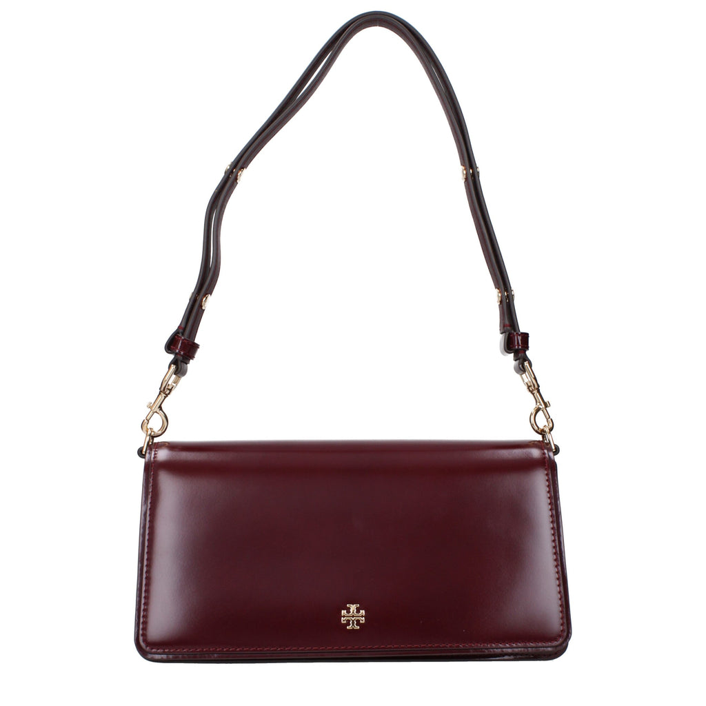 Red Leather Shoulder Bag