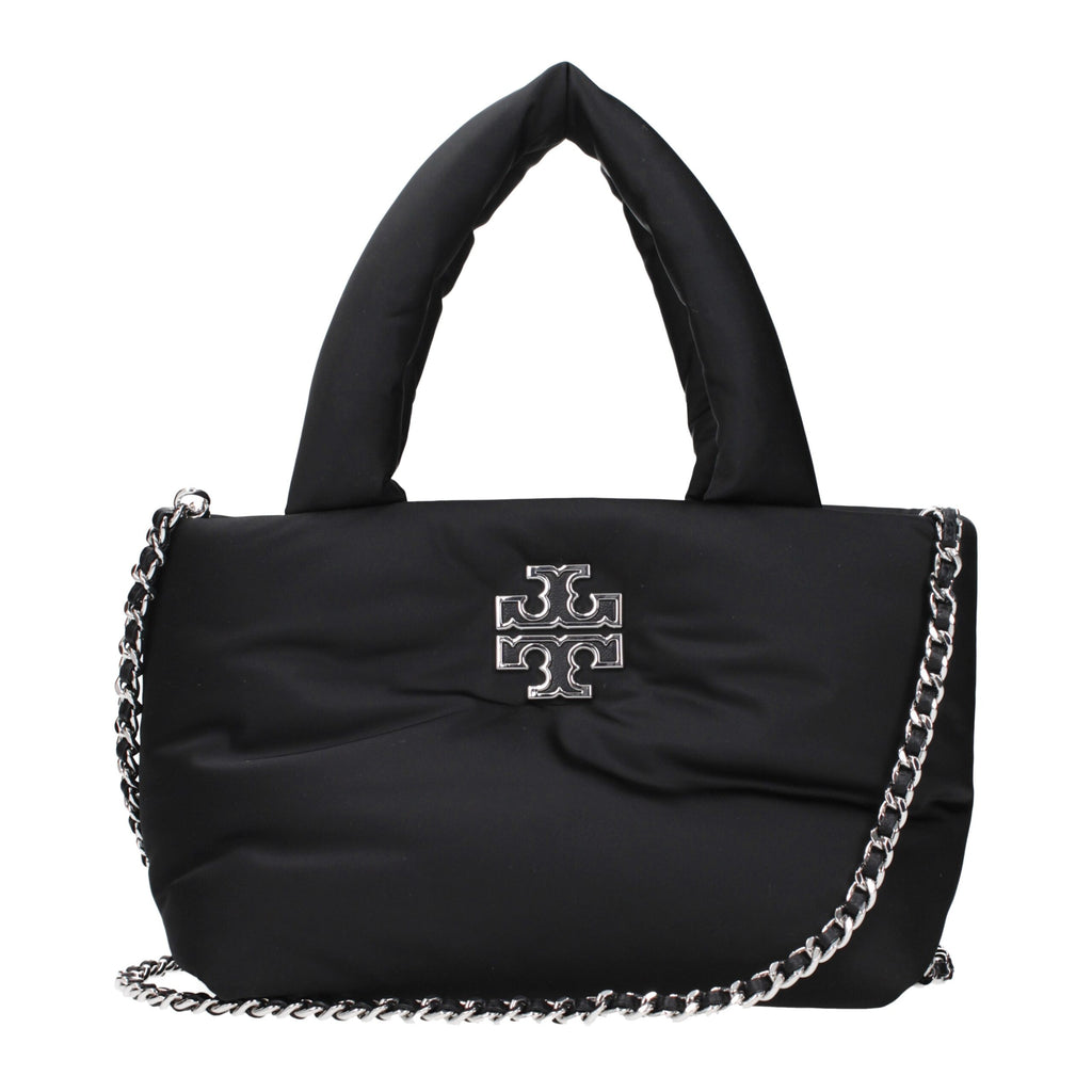 Black Fabric Handbag