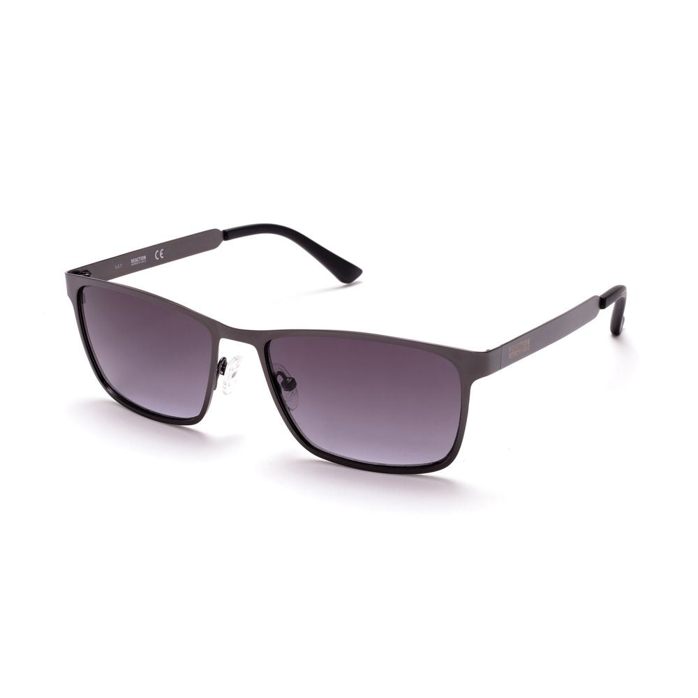 Gray Metal Sunglasses