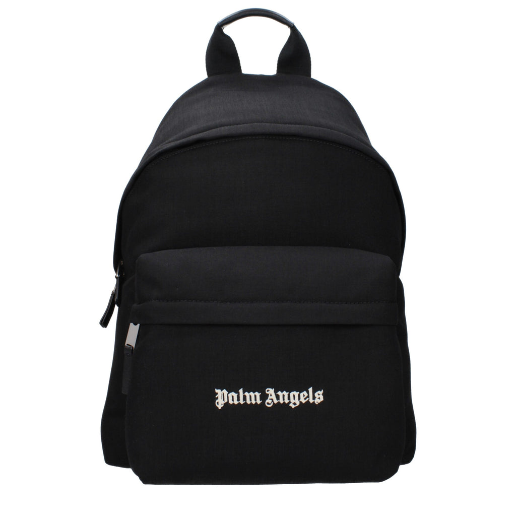 Black Fabric Backpack